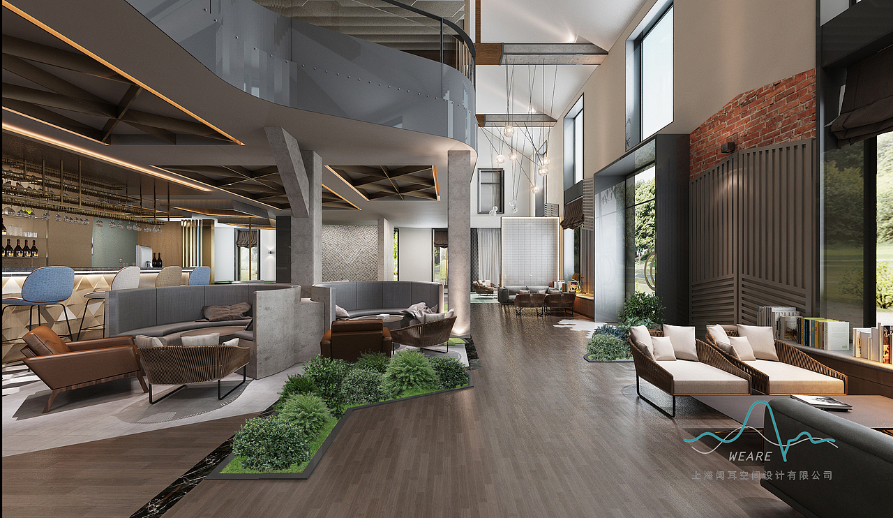 闻耳空间 weare design | K.NIGHT CLUB会所（图ZODE3NDczNTI=） - 家装设计 - 站酷设计师闻耳wearedesign原创素材 - 站酷ZCOOL