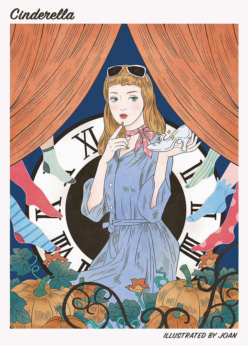 Morden Princess——童话公主系列主题时尚插画