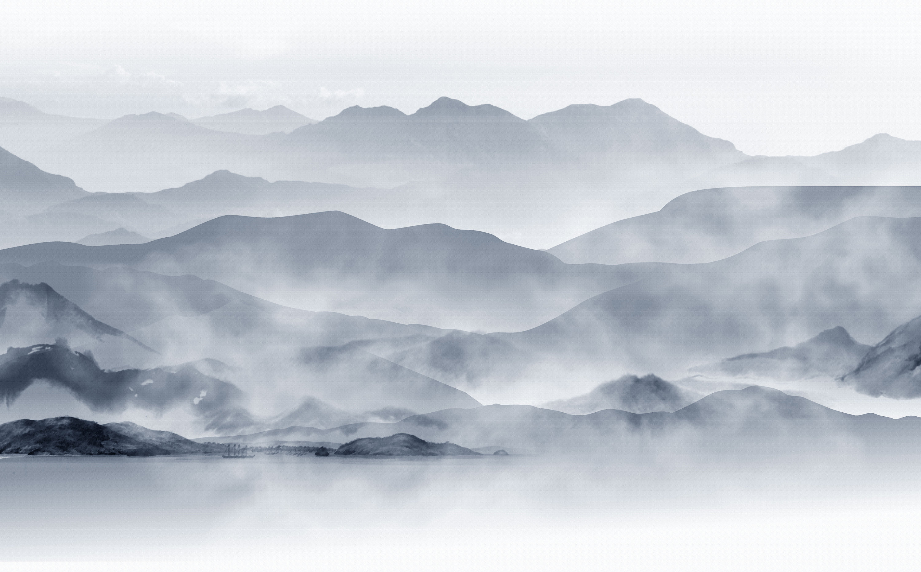 新中式山水
