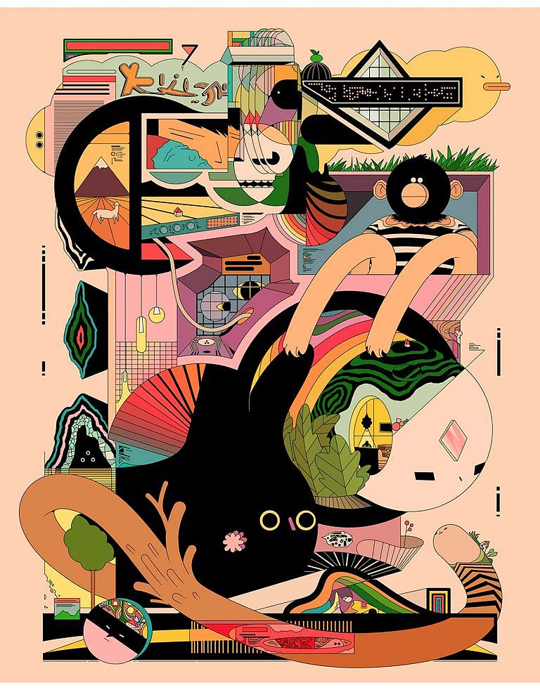 插画海报设计欣赏