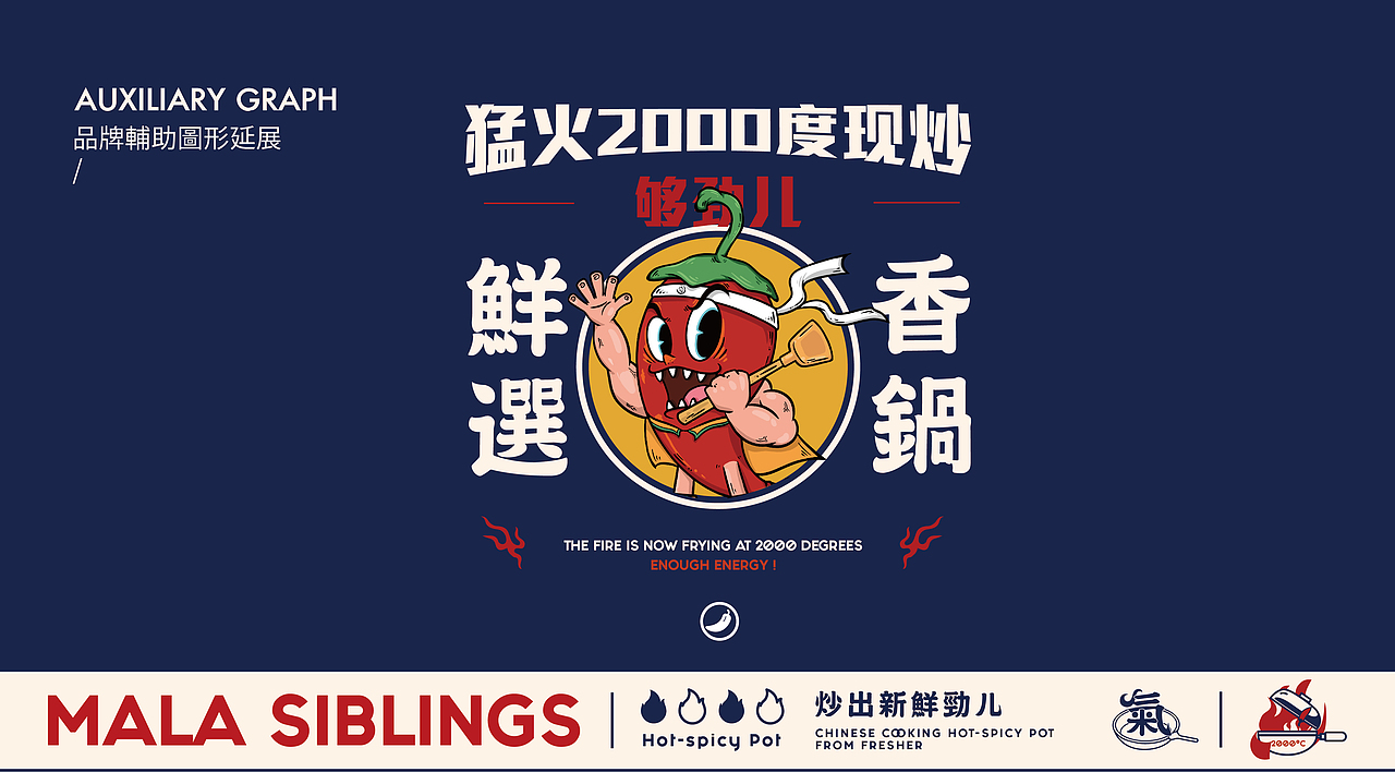 觉世双椒-现炒麻辣香锅|餐饮品牌全案塑造VIS策划设计（图ZMjI3NTQxOTA4） - 品牌 - 站酷设计师深林品牌原创素材 - 站酷ZCOOL