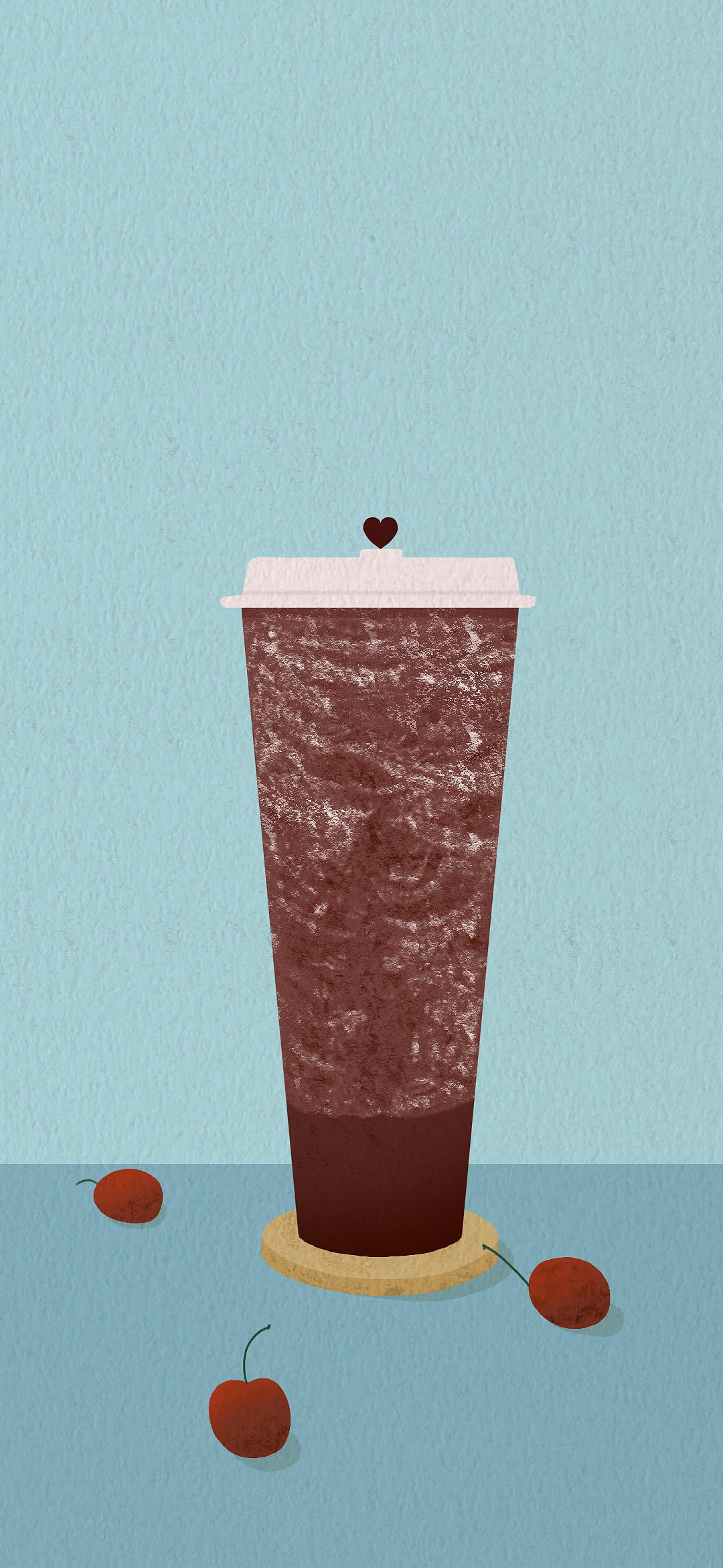 插画训练~果饮#冰棍（图ZMjY2MzE2ODg4） - 创作习作 - 站酷设计师佛米原创素材 - 站酷ZCOOL