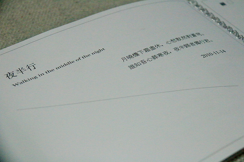 “摄、计、诗”个人概念书籍装帧及周边设计