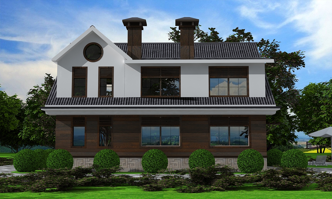 江西景德镇自建房设计，二层小木屋别墅（图ZMTY1OTMyMTc2） - 建筑/空间 - 站酷设计师狮子座设计原创素材 - 站酷ZCOOL