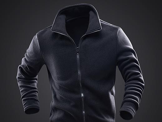 运动户外男女服装平铺挂拍静物拍摄产生摄影镂空立体图