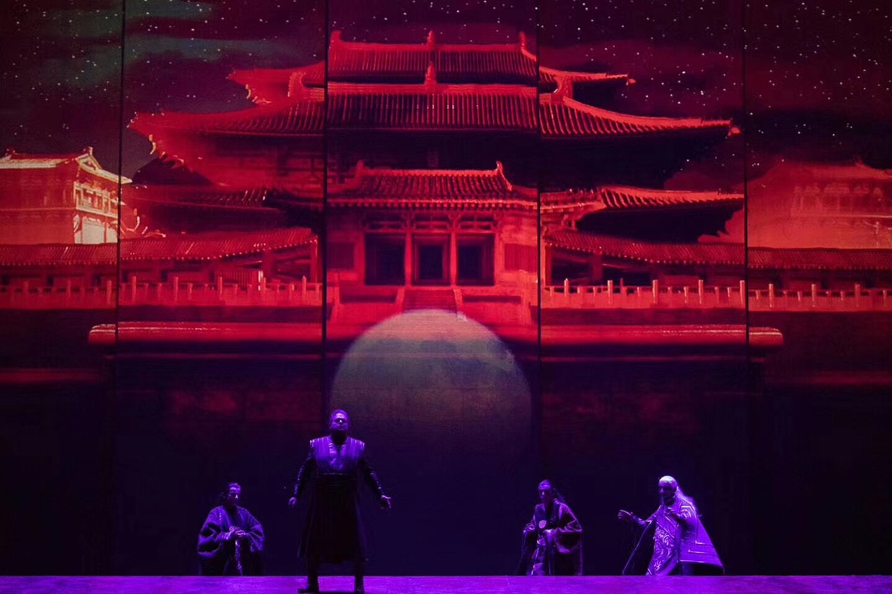 贺冰凇原创：普契尼歌剧《图兰朵》原创海报设计！（图ZOTY0MTIyNTI=） - 海报 - 站酷设计师贺冰凇原创素材 - 站酷ZCOOL