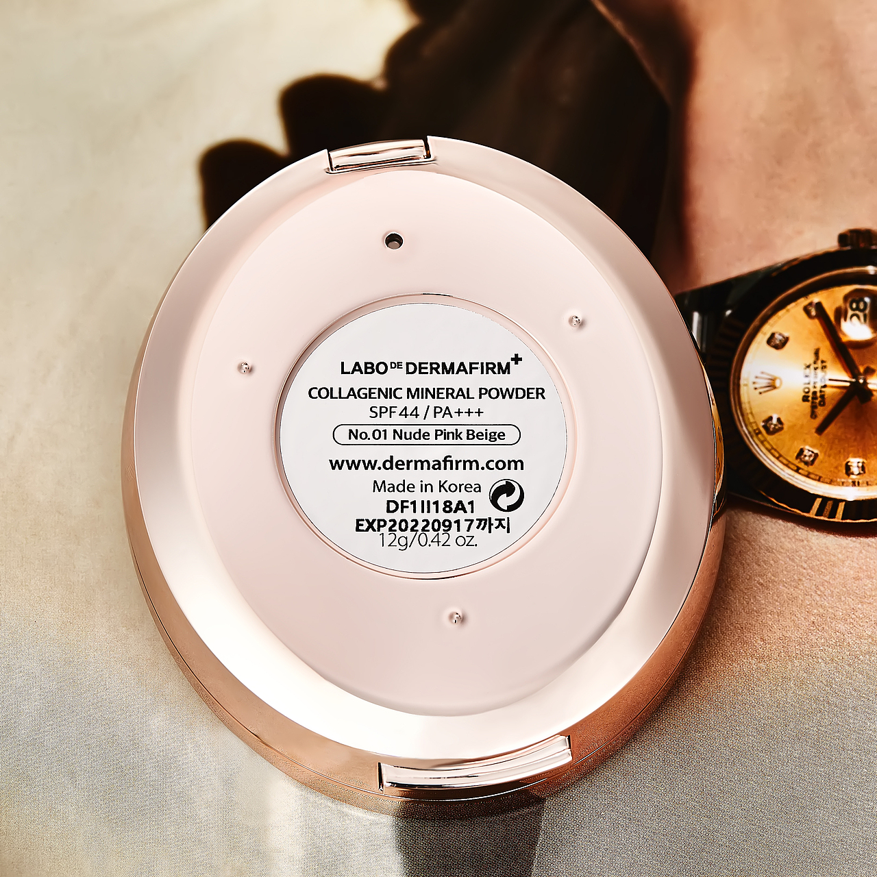 化妆品/护肤品/德妃胶原矿物定妆粉