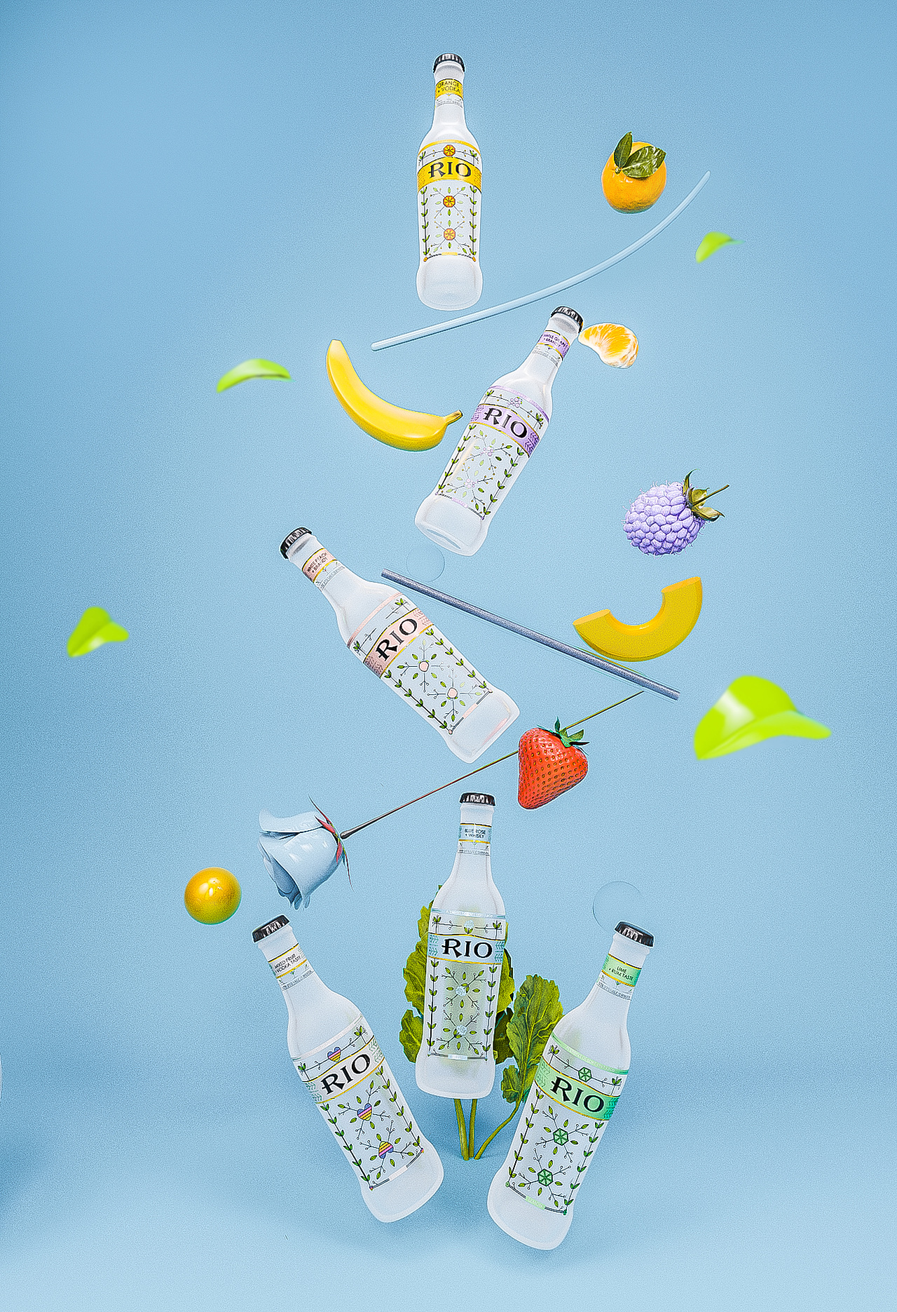 “RIO故事小酒馆” 包装设计 作品