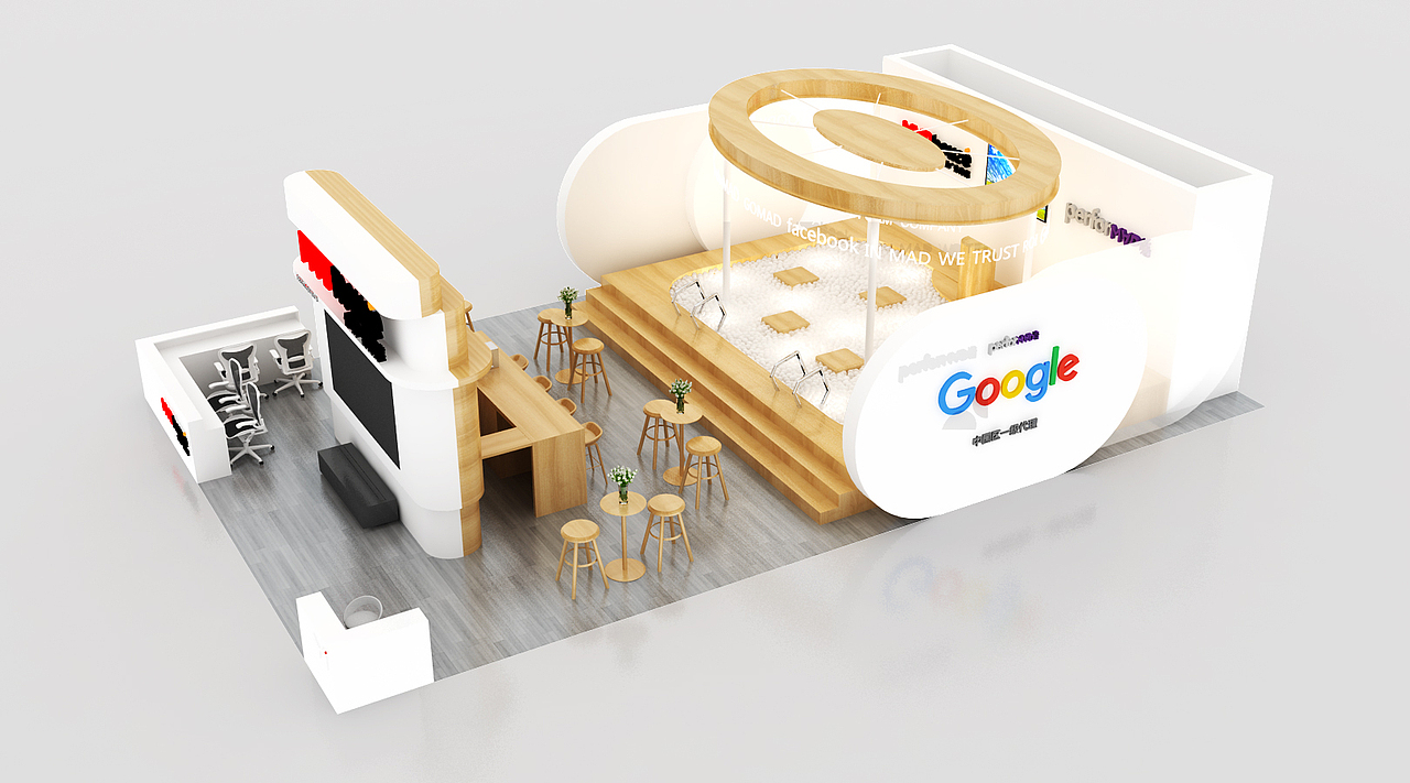 展厅效果图作品