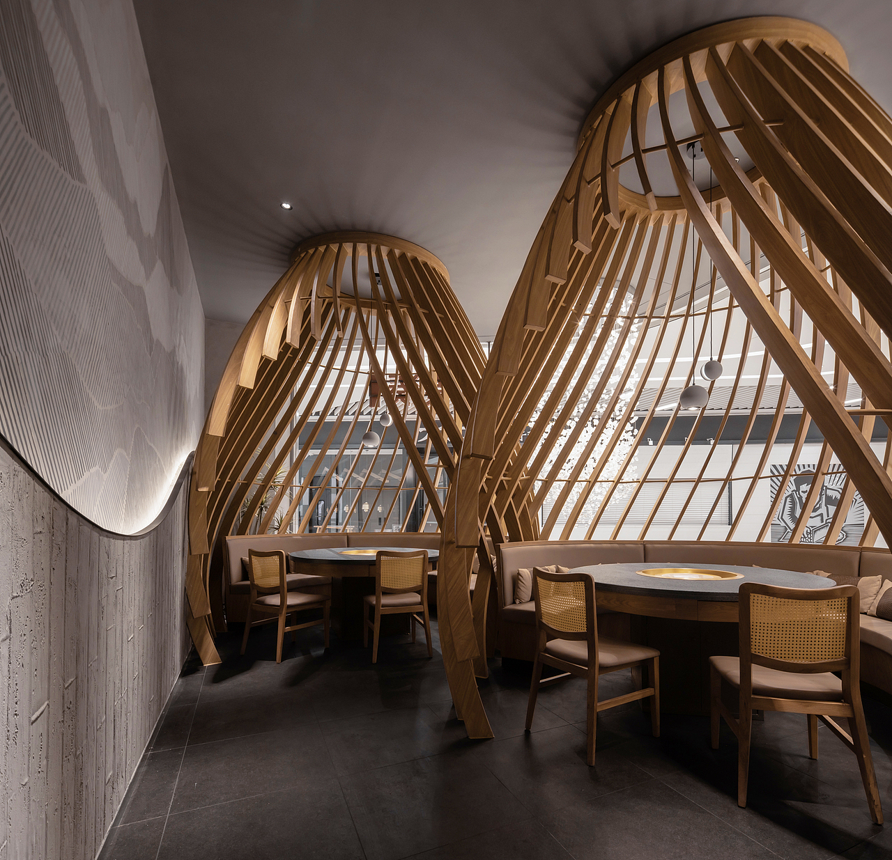 INGROUP x 湊湊 | 湖光山色 新中式餐饮(图ZMjg3ODE1MTY0) - 酒店餐饮设计 - 站酷设计师INGROUP创意设计原创素材 - 站酷ZCOOL