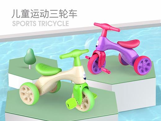 兒童運動三輪車-詳情頁（個人主頁-ZMjcwNTY0NjA=） - 電商 - 站酷設計師一枚設計原創(chuàng)素材 - 站酷ZCOOL