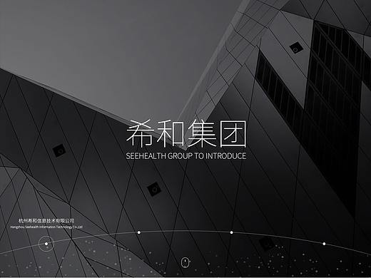 希和集团官网设计
