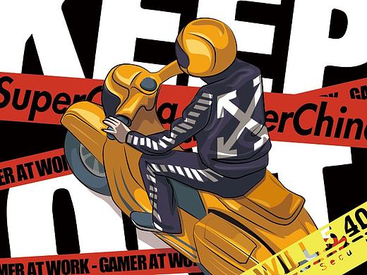 SuperChina（个人主页-ZMzEyMDc3MTY=） - 新锐潮流插画 - 站酷设计师人形柯基原创素材 - 站酷ZCOOL