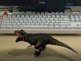 恐龍實(shí)景融合