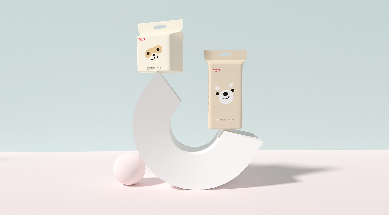 超极简风格纸尿裤包装设计爆款打造--恩加创意（图ZMjUyODc3ODA0） - 包装 - 站酷设计师恩加品牌行销机构原创素材 - 站酷ZCOOL