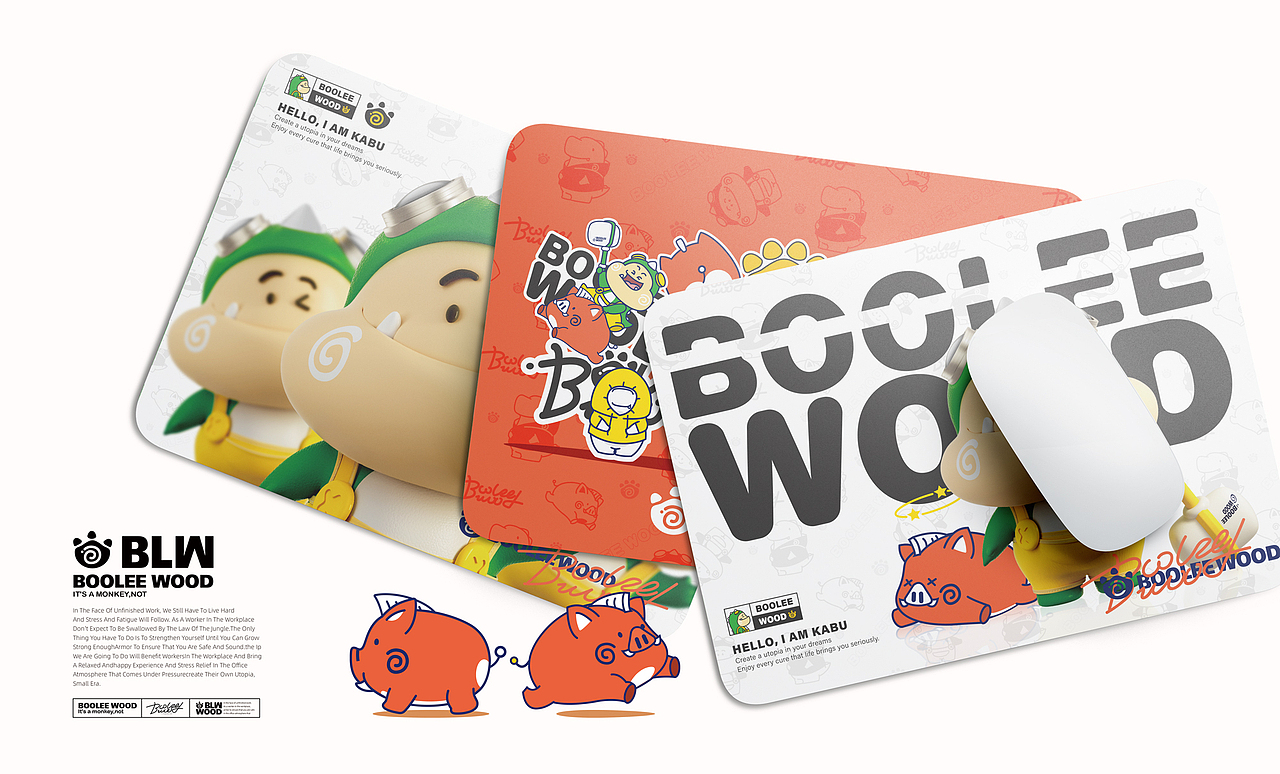 BOOLEEWOOD布叻坞×同道设计IP设计 打工路上一起成长