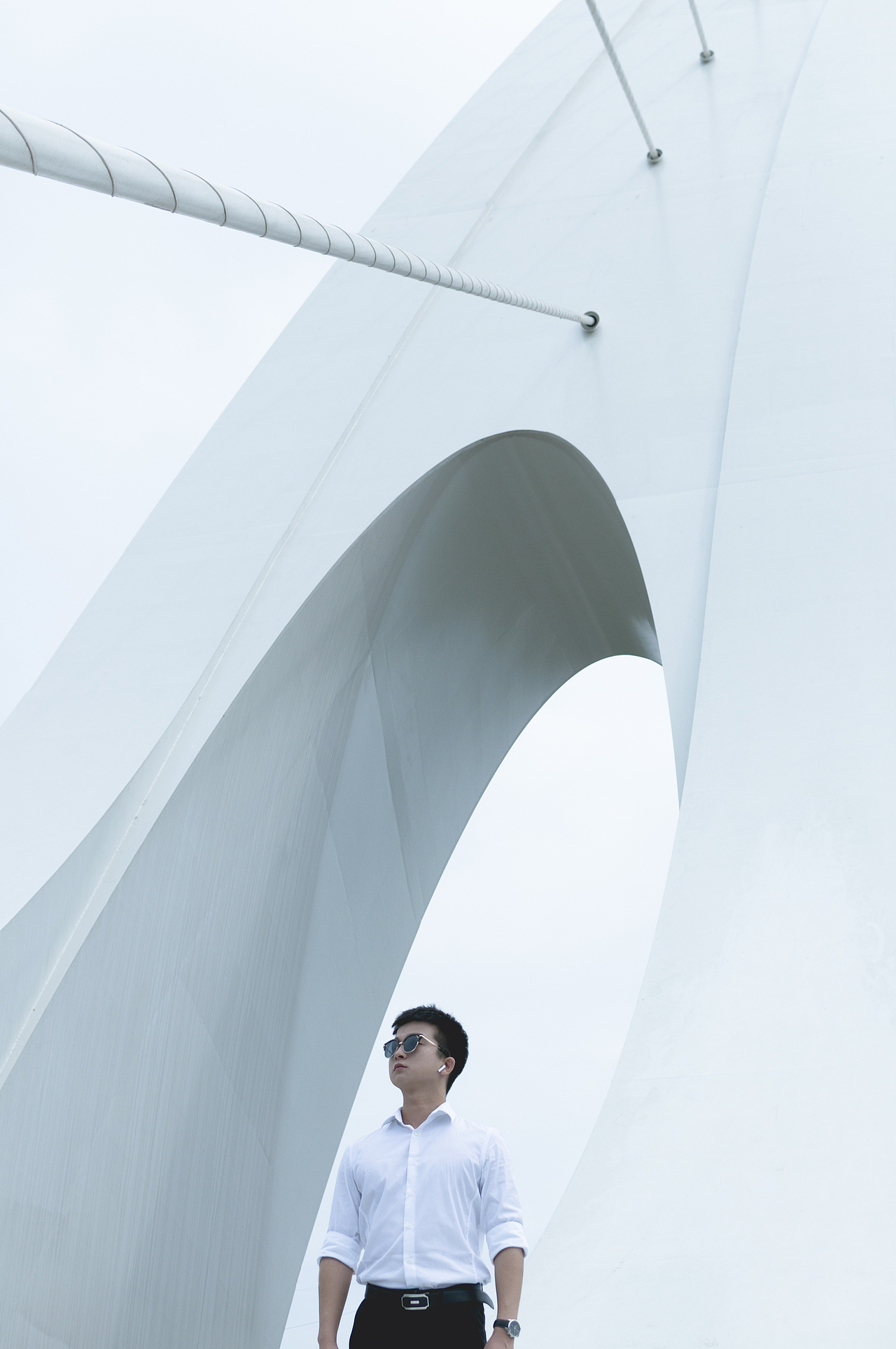 新首钢大桥人像摄影（图ZMjI2NDA5MDMy） - 人像摄影 - 站酷设计师摄影师仙来原创素材 - 站酷ZCOOL