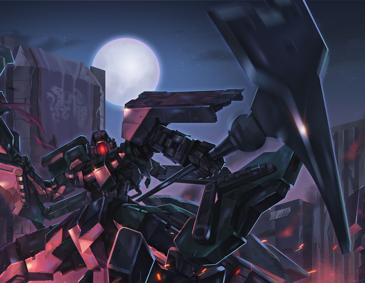 关于我给高达画插画这件事