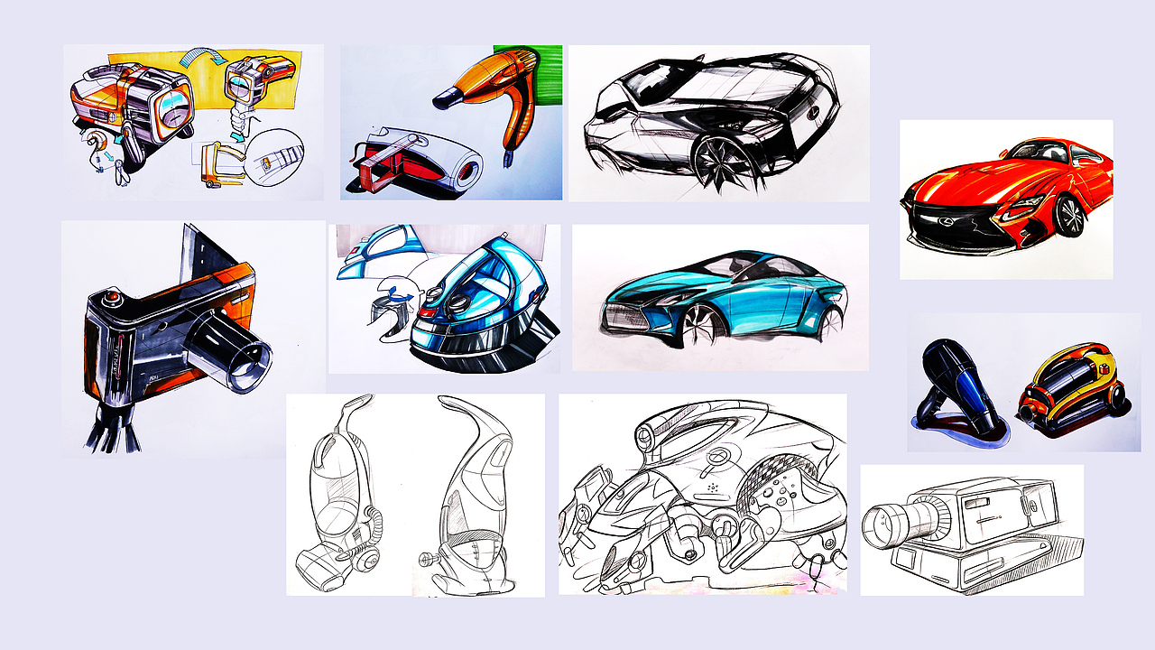 本科工业设计作品集