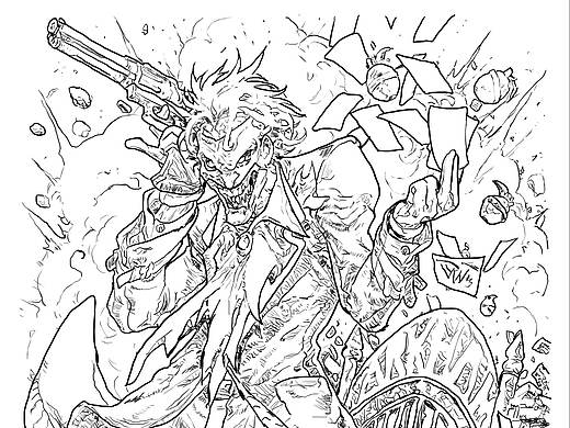 插画临摹-小丑（个人主页-ZNDA1ODYwNjg=） - 游戏原画 - 站酷设计师瑾十原创素材 - 站酷ZCOOL