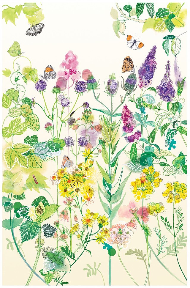 艺峰国际艺术家Hennie Haworth为皇家邮政邮票设计（图ZMjQ4NTAwNjQ0） - 图案 - 站酷设计师AG艺峰国际原创素材 - 站酷ZCOOL