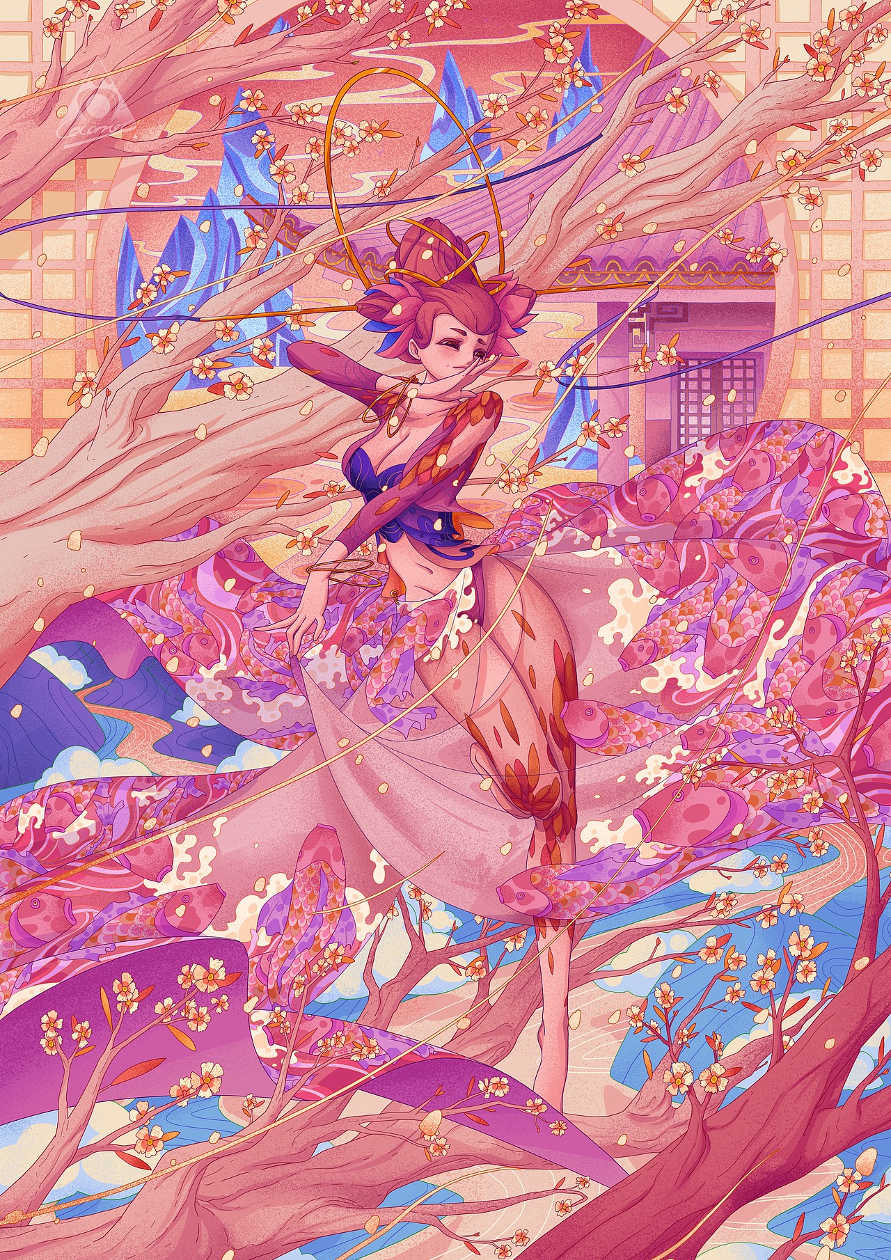 旧夜（图ZMjA4MDY1NzQ0） - 创作习作 - 站酷设计师椰青Coconut原创素材 - 站酷ZCOOL