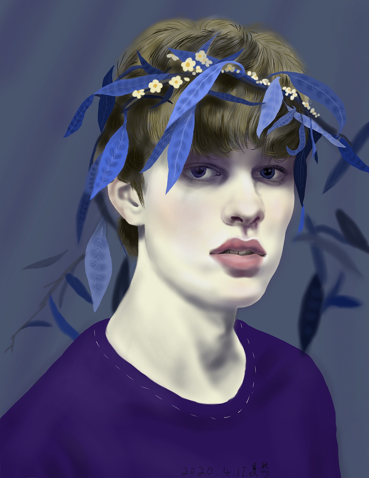 写实风绘画（图ZMjM0NjYyNTgw） - 艺术插画 - 站酷设计师Bairis原创素材 - 站酷ZCOOL