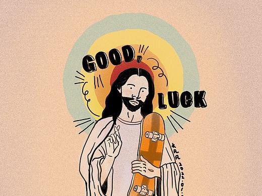 菜鸡打卡第二次 God Bless