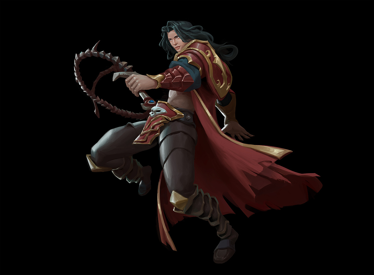 暗影之王-立绘|插画|游戏原画|不是985_原创作品-站酷zcool