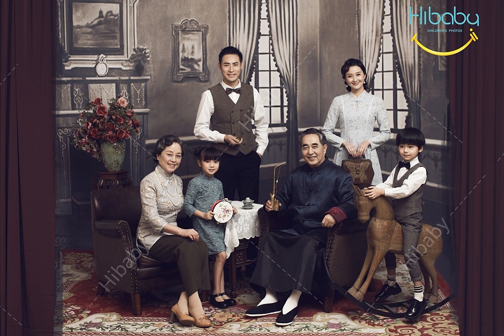 邯郸Hibaby儿童摄影全家福