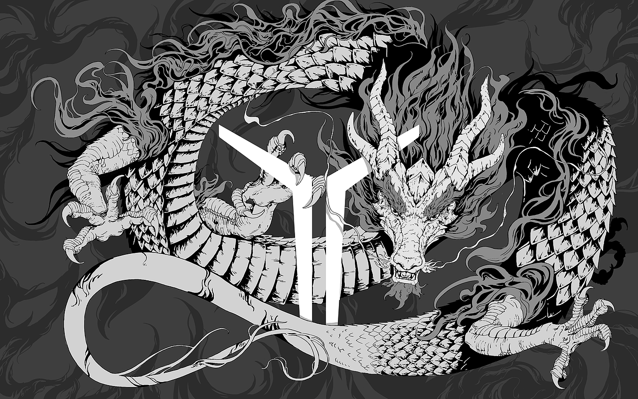联想拯救者龙年壁纸设计（图ZMzYwNTI3MjU2） - 商业插画 - 站酷设计师西城Sakura原创素材 - 站酷ZCOOL