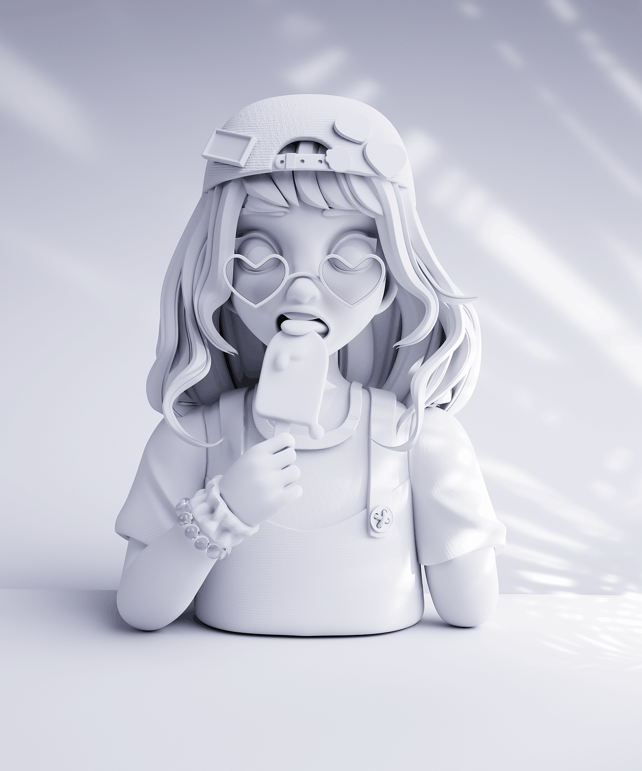 吃冰淇淋的女孩（图ZMzM1MTY5NDI4） - 人物/生物 - 站酷设计师叫我阿向呀原创素材 - 站酷ZCOOL