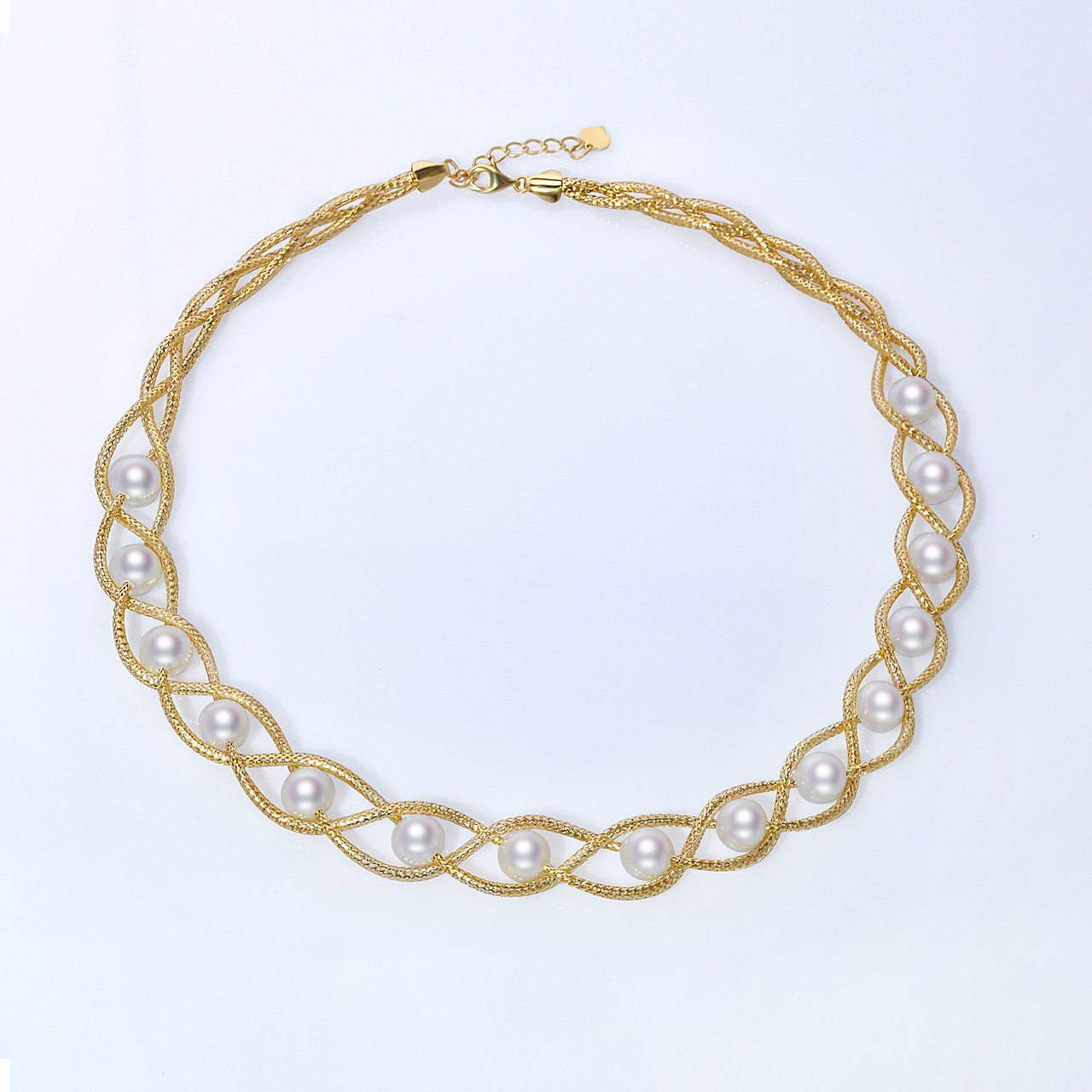 珠宝产品摄影 - 珍珠项链系列