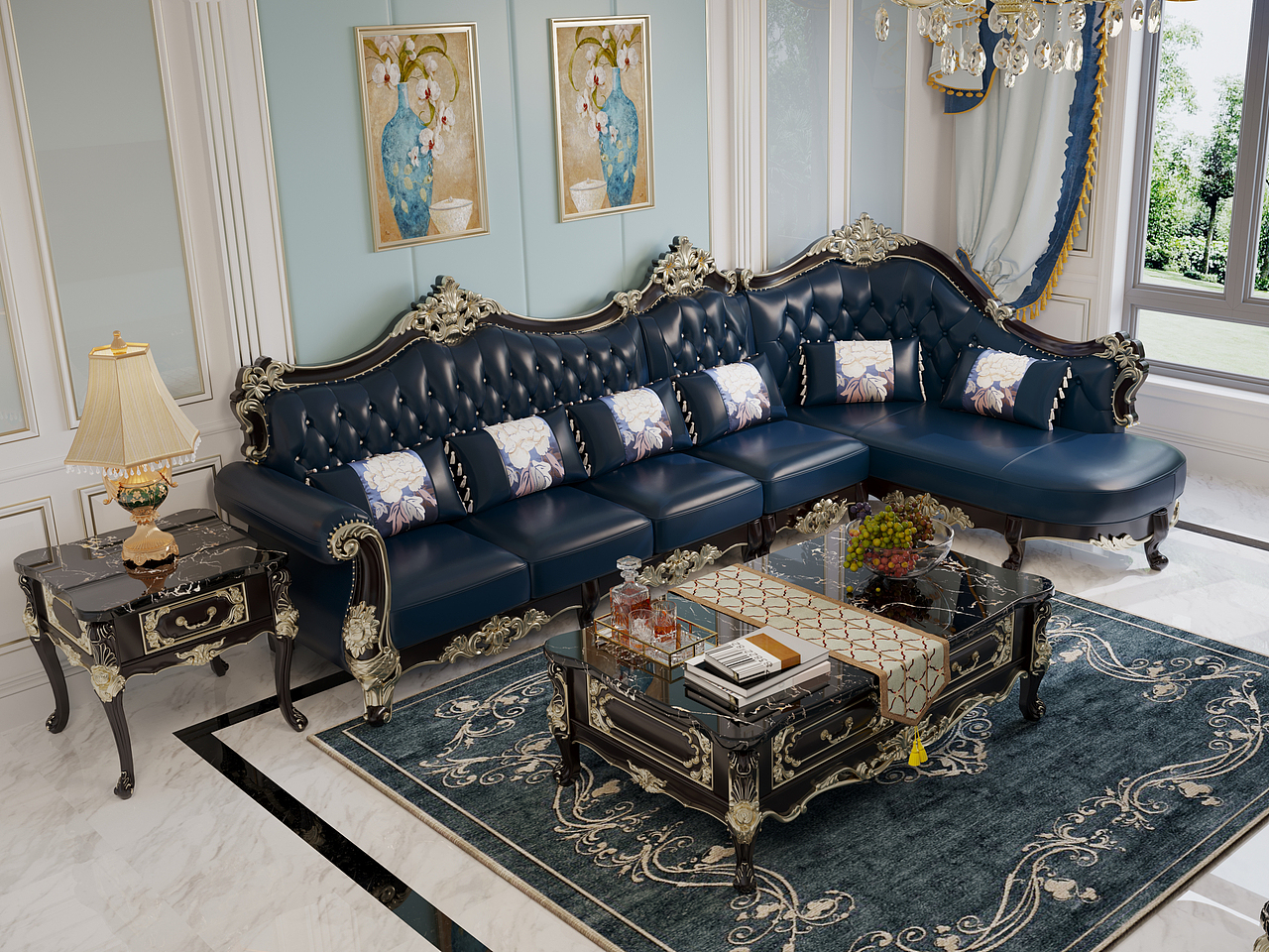 欧式沙发（图ZMTkxNjAyMzA0） - 生活用品 - 站酷设计师领头羊cg原创素材 - 站酷ZCOOL