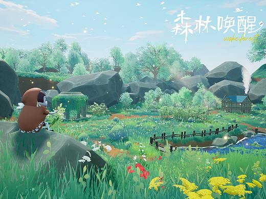 2021屆北林畢業(yè)設(shè)計《森林喚醒》（個人主頁-ZNTM1Mjg3MDQ=） - 獨立游戲 - 站酷設(shè)計師豆花是我原創(chuàng)素材 - 站酷ZCOOL