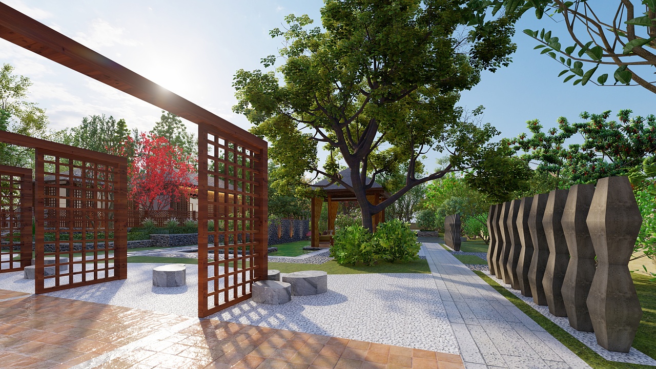 温泉疗养中心|空间|景观设计|亚当设计 - 原创作品 - 站酷 (zcool)