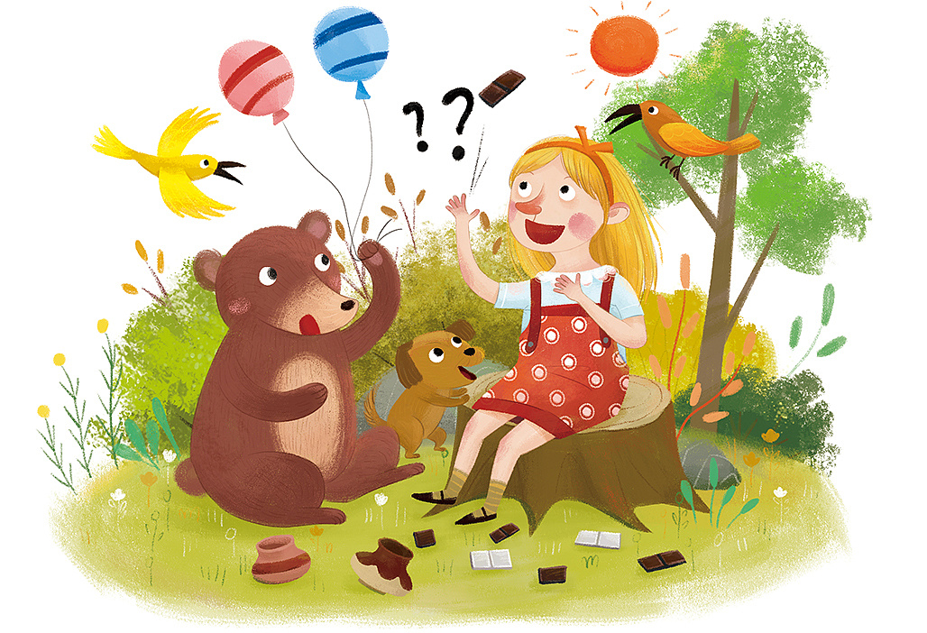 儿童功能书扉页插图|插画|儿童插画|苡畅 - 原创作品 - 站酷 (zcool)