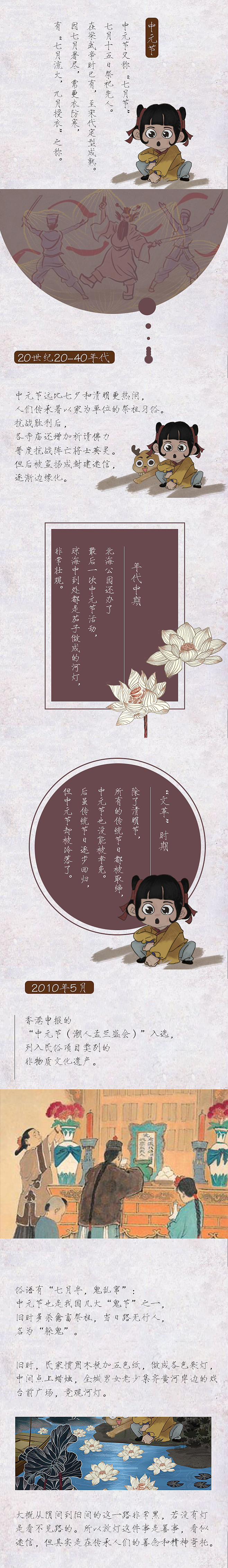 公众号推文-中元节（图ZMjY0MDc3Mzk2） - 其他平面 - 站酷设计师xtt1212原创素材 - 站酷ZCOOL