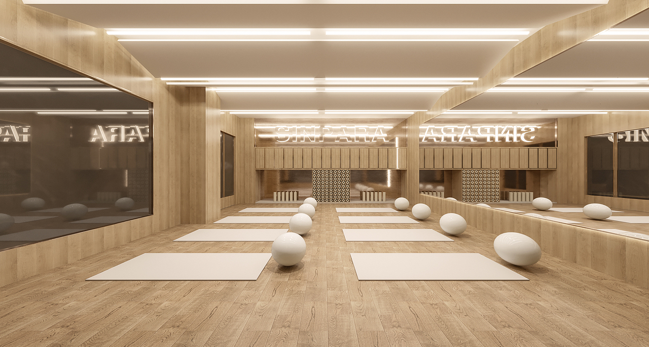 健身空间设计（图ZMjMyMDYzOTcy） - 家装设计 - 站酷设计师二零四六DESIGN原创素材 - 站酷ZCOOL