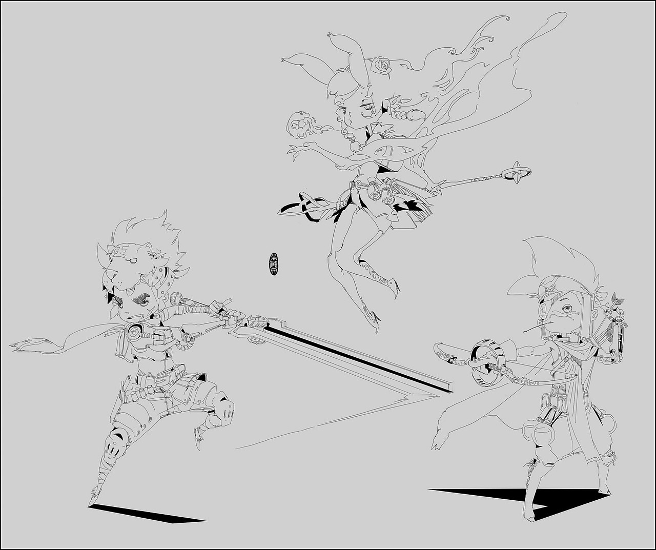 【原创 多图】涂鸦（图ZMTA0MzY2OTc2） - 概念设定 - 站酷设计师Herman_CG原创素材 - 站酷ZCOOL