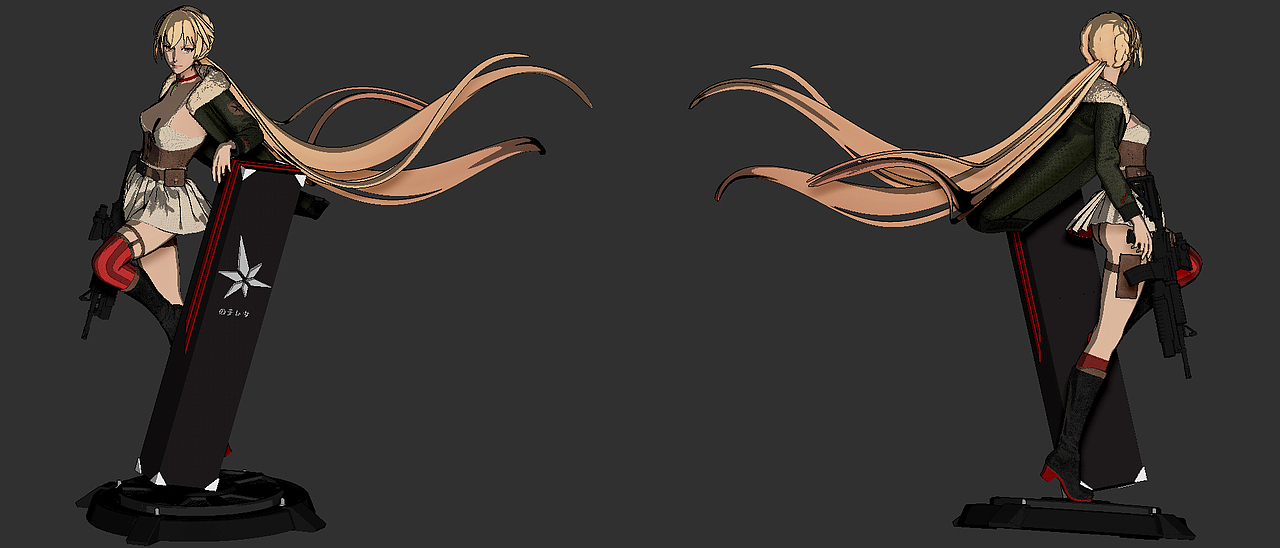 迪妮莎-手办（图ZMTczMTM4MTI4） - 人物/生物 - 站酷设计师李斌杰原创素材 - 站酷ZCOOL