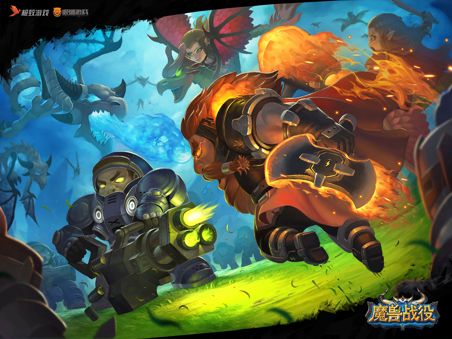 手游《魔兽战役》美术展示