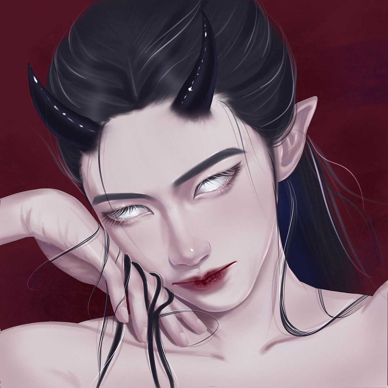 手绘头像（图ZMjQ1NzAyNDQ0） - 创作习作 - 站酷设计师四佰碎原创素材 - 站酷ZCOOL