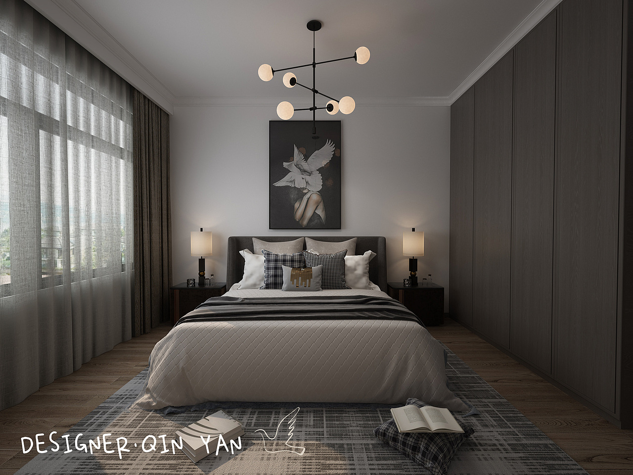 設(shè)計助理的日?！F(xiàn)代風(fēng)格（圖ZMjE1ODM5MjI0） - 家裝設(shè)計 - 站酷設(shè)計師你今天干嘛了原創(chuàng)素材 - 站酷ZCOOL