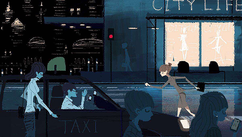 City Life 日常涂鸦（图ZMzc0Mjc2ODA=） - 创作习作 - 站酷设计师Canzone原创素材 - 站酷ZCOOL