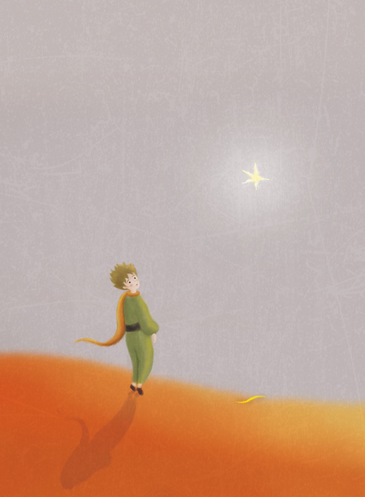 小王子 little prince|插画|绘本|sandyzhang77_原创作品-站酷(zcool)