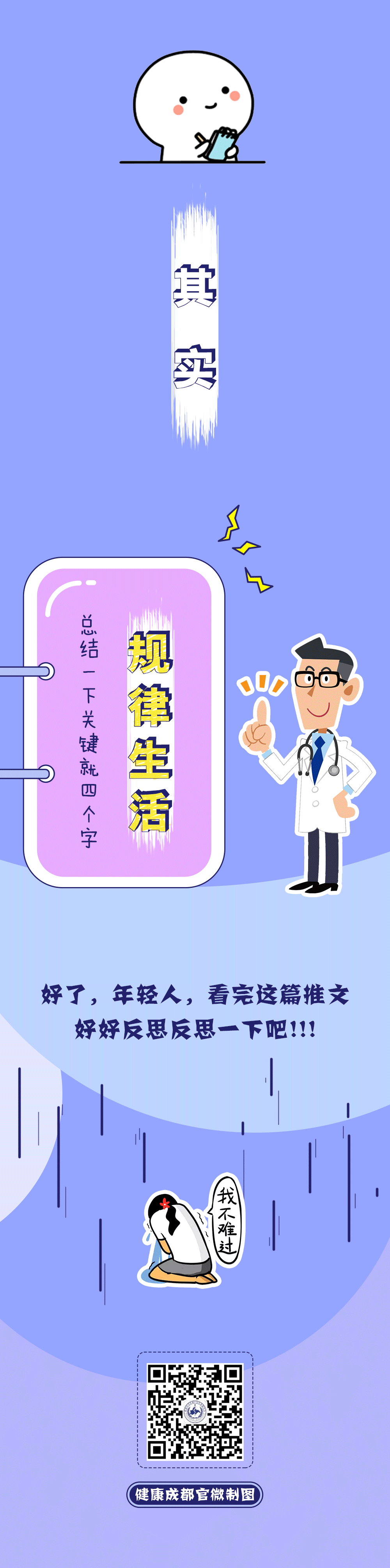 微信公众号健康成都朋克养生长图