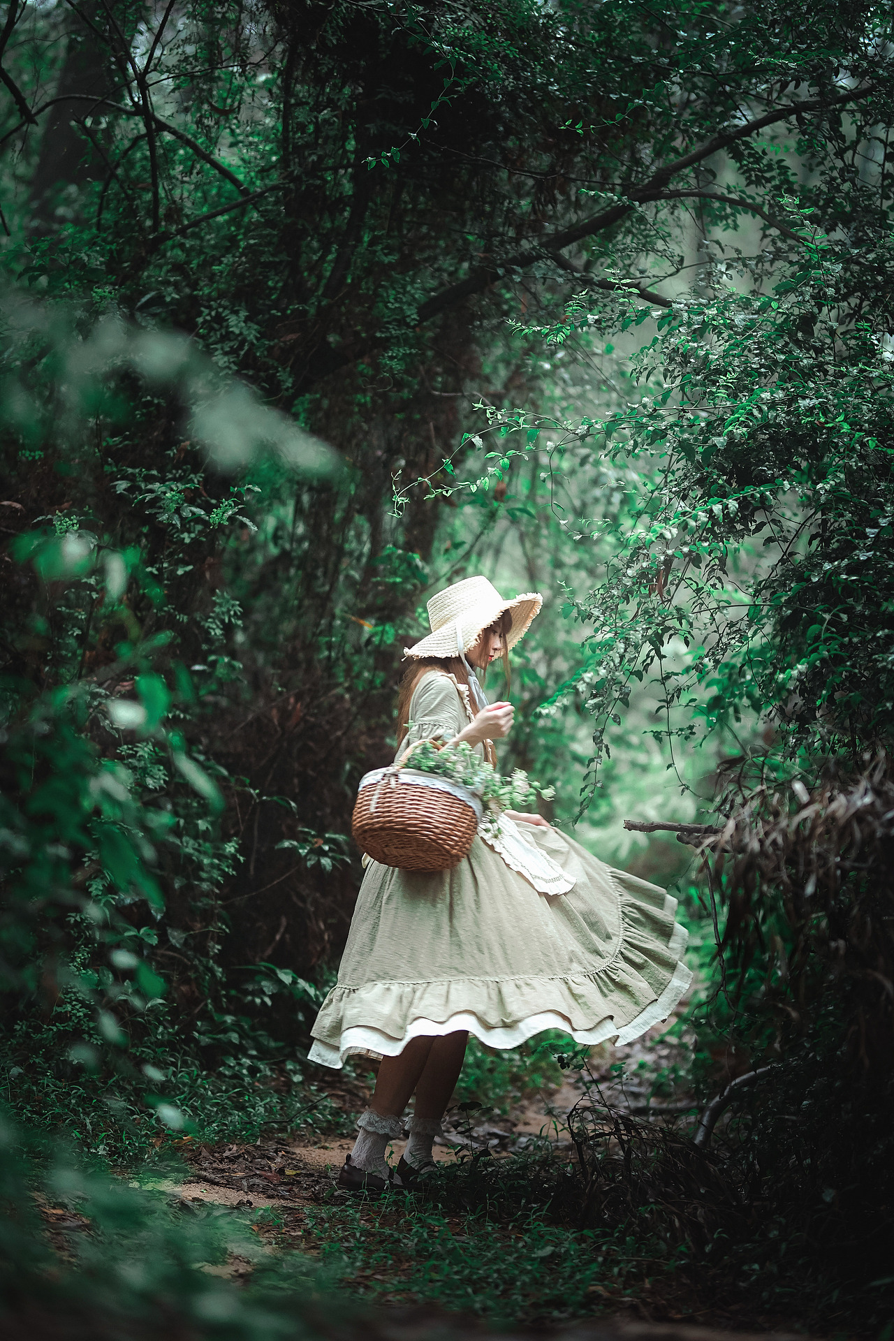 夏日森林·少女lolita