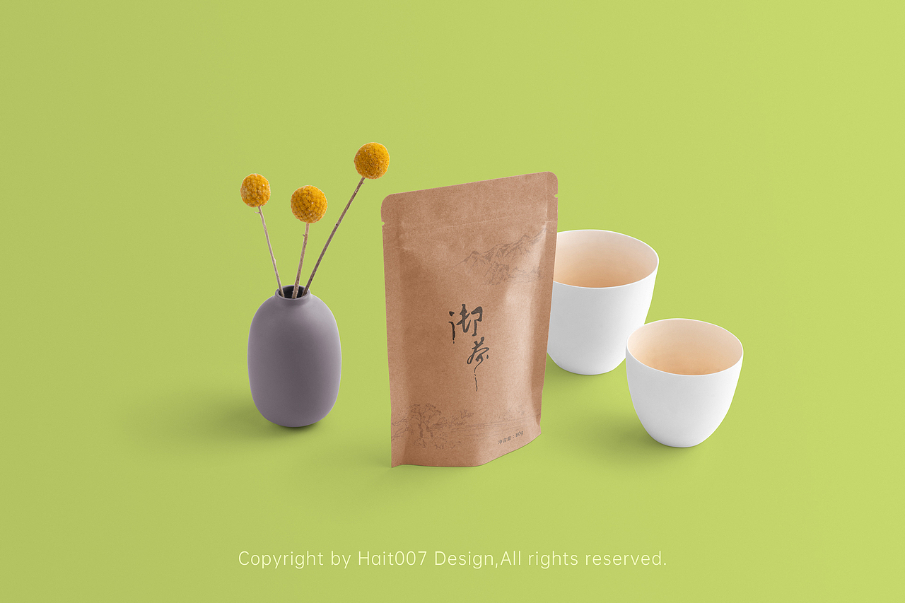 一杯人间甘露【御茶】之包装设计