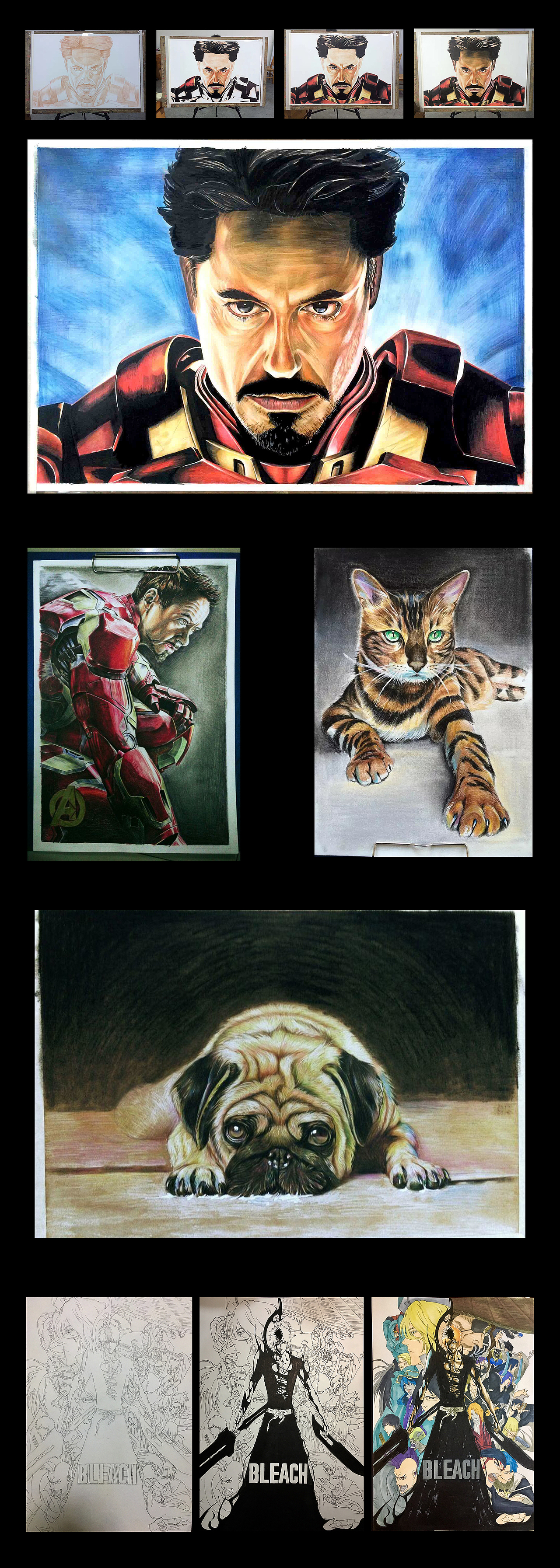 10年摸鱼进化史（图ZMjkyNzg0MzQ4） - 艺术插画 - 站酷设计师夹心9421原创素材 - 站酷ZCOOL